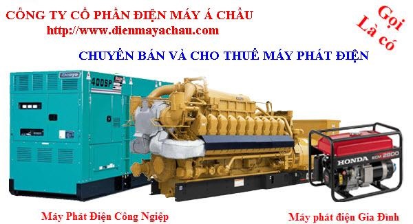 CHO THUÊ MÁY PHÁT ĐIỆN